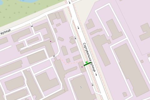 Билборд A в Васильевке, 3x6  Сортувальна вул., 5 схема