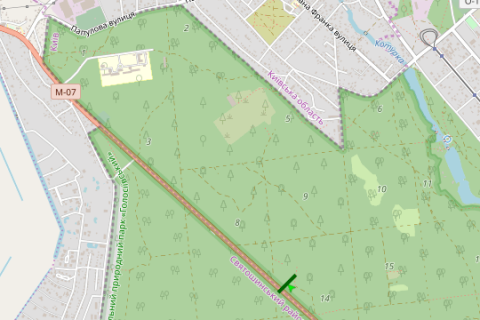 Білборд, Бігборд (Борд)  A у Василівці, 3x6  Гостомельське шосе, 4 км від КП (в напрямку Гостомеля) схема