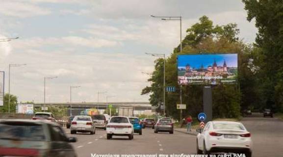Видеоборд A у Києві, 4x8  Наддніпрянське шосе, м.Патона (розширення 768х384) - 472345 Фото 1