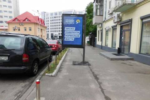 Сiтiлайт A у Василівці, 1.2x1.8  Володимирська вул., 96 Фото 1