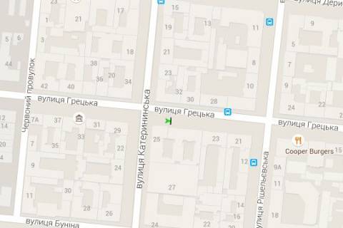 Ситилайт A в Одессе Грецька вул., 25 схема