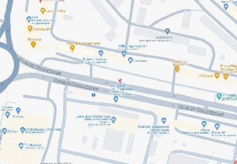 Беклайт B у Чернівцях, 2.3x3.14  Незалежності просп., 94 схема