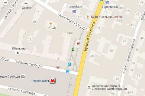 Беклайт A у Харкові Сумська вул., 39 (№4) схема