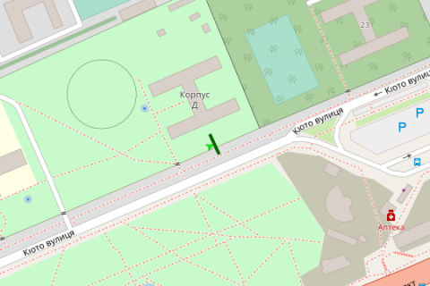 Билборд B в Васильевке, 3x6  Кіото вул., 21 схема