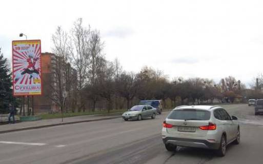 Билборд B в Ровно, 6x3  Набережна вул. - Миру просп. фото 1