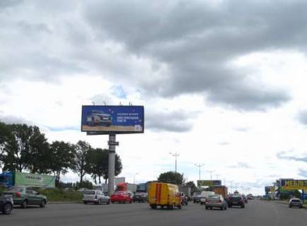 Білборд, Бігборд (Борд)  A у Києві, 5x12  Велика Кільцева дорога, : СТО "Сканія"  (у напрямку  Одеської площі) Фото 1