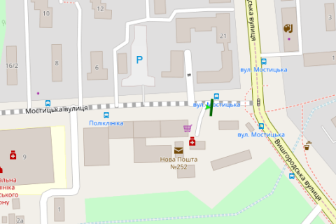 Призма A в Киеве, 3x6  Мостицька вул. - Вишгородська вул. - 258899 схема