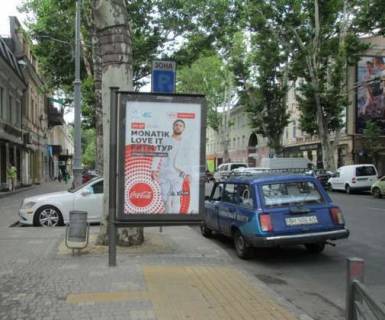 Сiтiлайт A у Одесі, 1.2x1.8  Рішельєвська вул., 25 - Єврейска вул. (направ на залізн. вокзал) Фото 1