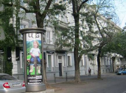 Бэклайт A в Одессе, 1.2x3.6  Ланжеронівська вул. - Гаванна вул. фото 1