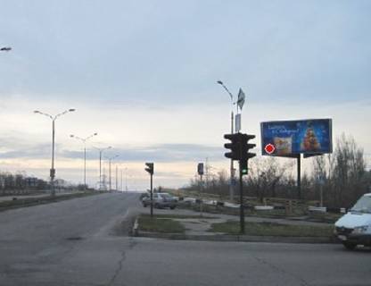 Билборд B в Запорожье, 3x6  Чарівна вул. - Донецьке шосе - автомагістраль Харків - Сімферополь фото 1