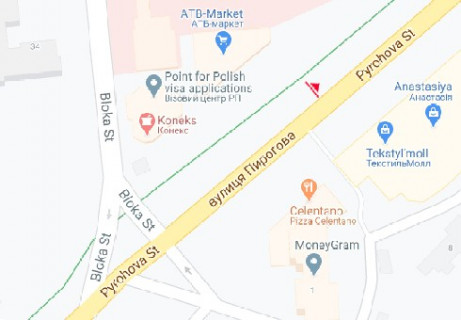 Скролер, Скрол A у Вінниці, 2.3x3.14  Пирогова вул., 50а - 663477 схема
