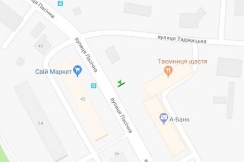 Билборд B в Васильевке Пасічна вул., 43 схема