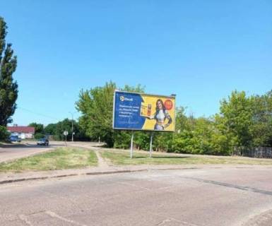 Билборд A в Прилуках, 3x6  Євгена Коновальця вул. фото 1