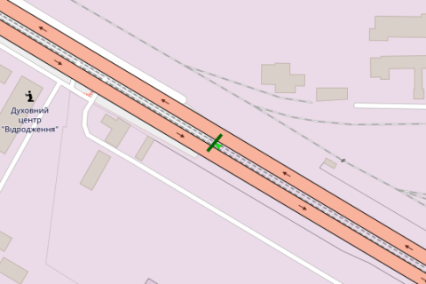Призма A в Васильевке, 3x6  Промислова вул., Південний міст; №2 (у напрямку Деміївської площі) - 421373 схема