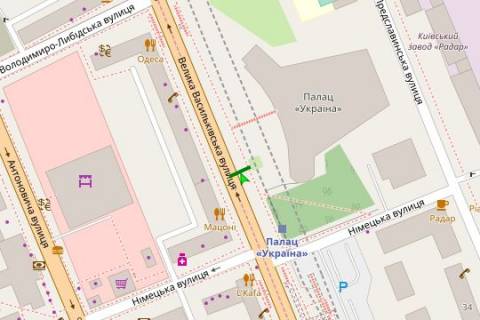 Бэклайт B в Васильевке, 2.3x3.14  Велика Васильківська вул., 103 схема