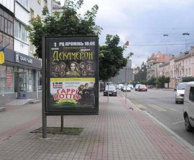 Ситилайт B в Луцке, 1.2x1.8  Волі просп., 14 (№2) фото 1