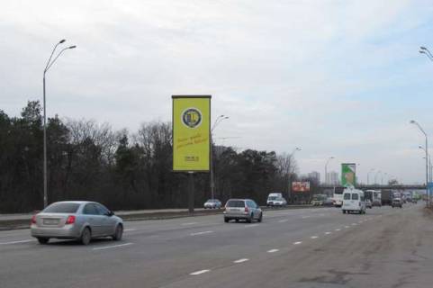 Билборд A в Васильевке, 6x3  Броварський просп., на розподілювачі №2 (в напрямку Києва) фото 1