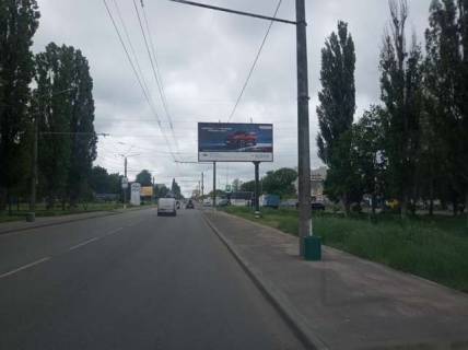 Билборд A в Васильевке, 3x6  Роменська вул., 79а фото 1
