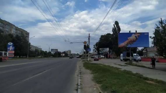 Білборд, Бігборд (Борд)  A у Василівці, 3x6  Перемоги просп. (Курський просп.) - Космічна вул. Фото 1