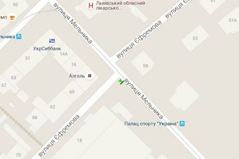 Скролер, Скрол A у Львові О. Мельника вул., 18 - 271547 схема