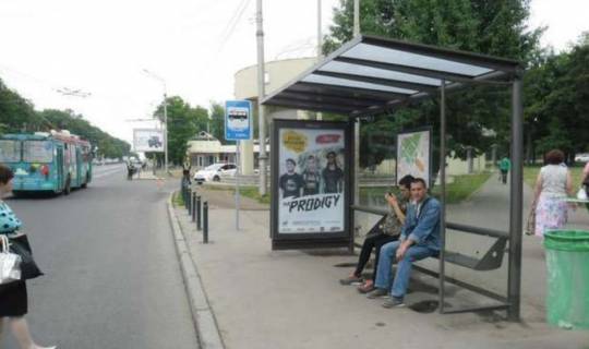 Нестандарт A у Харкові, 1.2x1.8  Сумська вул., 128 (зупинка) №2 Фото 1