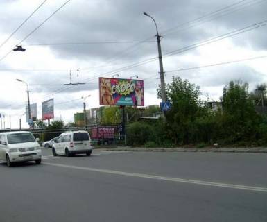 Білборд, Бігборд (Борд)  A у Луцьку, 3x6  Карпенка-Карого вул. - Соборності просп. Фото 1