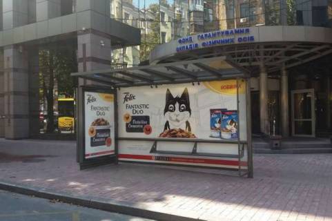 Білборд, Бігборд (Борд)  A у Василівці, Нестандарт  Січових стрільців вул., 17 (брендування) Фото 1