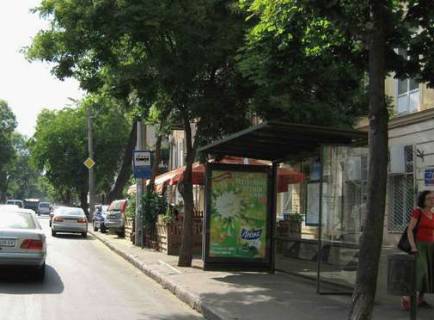 Ситилайт A в Одессе, 1.2x1.8  Успенська вул. - Єкатеринінська вул., 52 (остановка) фото 1