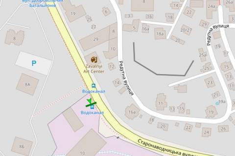 Нестандарт A у Києві, 1.2x1.8  Старонаводницька вул., 10, зуп. «Водоканал» схема