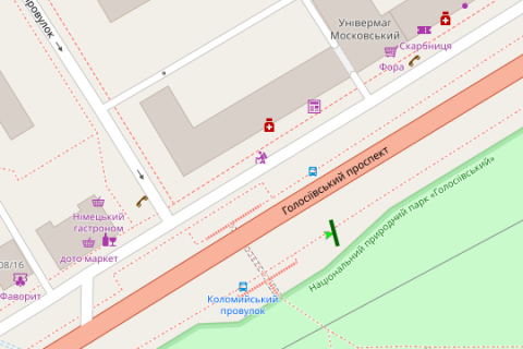 Скроллер A в Васильевке, 2.3x3.14  Голосіївський просп., , навпроти буд. 106/2 - 422347 схема