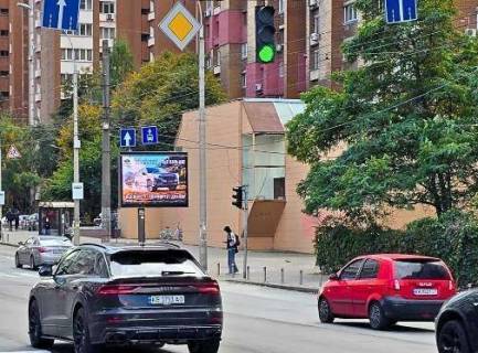 Видеоборд A в Киеве, 2.3x3.14  Антоновича вул. — Єжи Ґедройця вул., (розширення 480х336) - 616304 фото 1