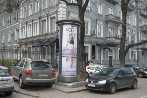 Ситилайт A в Одессе, 1.2x3.6  Ланжеронівська вул. - Гаванна вул. фото 1