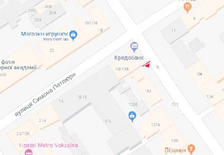 Ситискролл A в Киеве, 1.86x1.27  Саксаганського вул., 135/13 схема