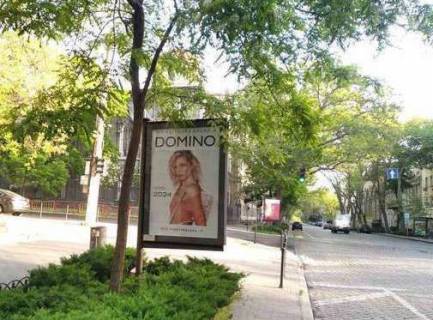 Сiтiлайт A у Одесі, 1.2x1.8  Пушкінська вул. - Жуковського вул., 15 Фото 1