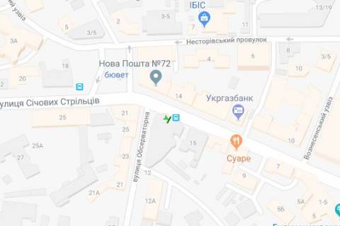 Ситилайт A в Васильевке, 1.2x1.8  Січових стрільців вул., 17 схема