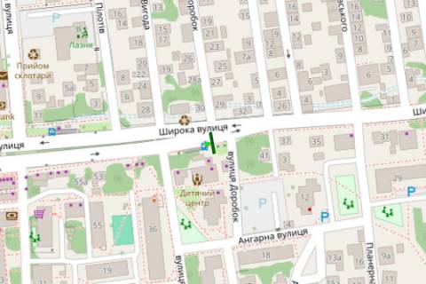 Скроллер A в Львове, 2.3x3.14  Наукова вул., 96 - 616625 схема