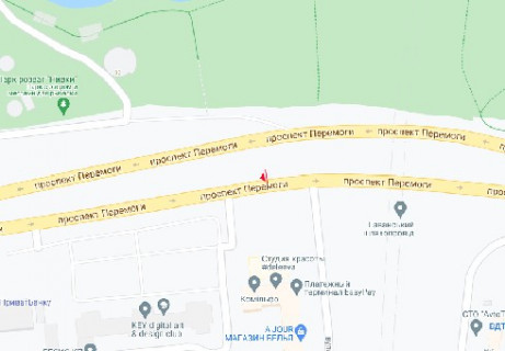 Видеоборд A в Киеве, 4x8  Берестейський просп., 61/2 (розширення 720х360) - 662436 схема