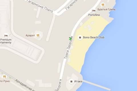 Сiтiлайт B у Одесі, 1.2x1.8  Аркадія, №25 схема