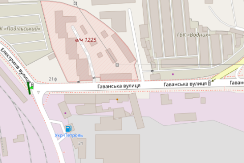 Призма A в Киеве, 3x6  Електриків вул., 21 напроти - 661040 схема