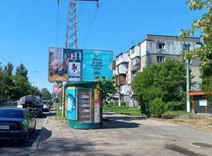 Билборд A в Одессе, 3x6  Космонавтів вул., 14 фото 1