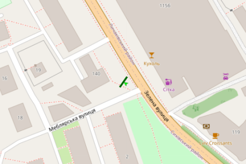 Скролер, Скрол B у Львові, 2.3x3.14  Зелена вул. - 472418 схема