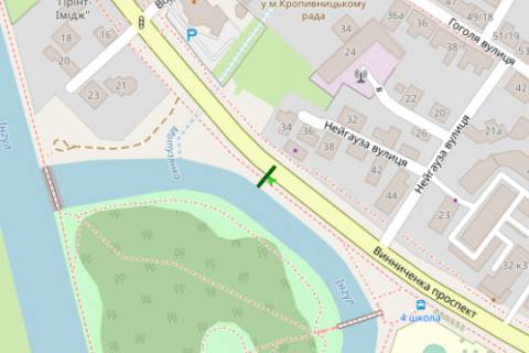 Білборд, Бігборд (Борд)  B у Кропивницький (Кіровоград), 3x6  Винниченка просп., 7 схема