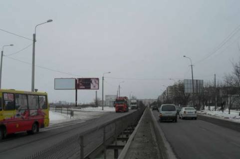 Билборд B в Васильевке, 3x6  Макарова вул., 23 (права) фото 1