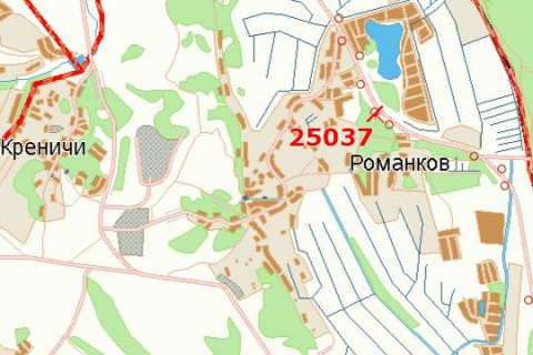 Білборд, Бігборд (Борд)  B у Запоріжжі, 5x12  Київ - Обухів, 14км + 700м від Києва (у напрямку  Києва) схема