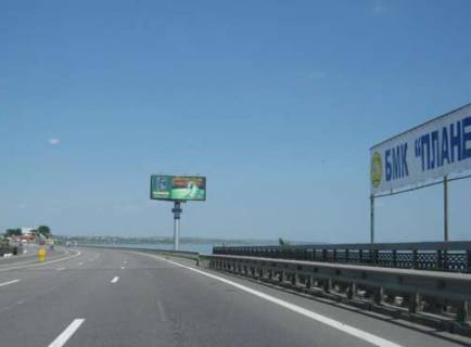 Білборд, Бігборд (Борд)  A у , , 5x12  Київ - Одеса (у напрямку  Києва) Фото 1