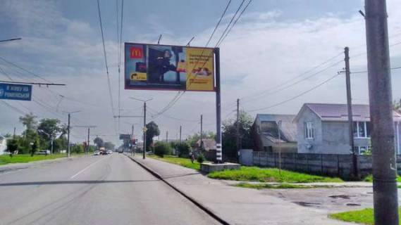Білборд, Бігборд (Борд)  A у Василівці, 3x6  Роменська вул., 55 Фото 1