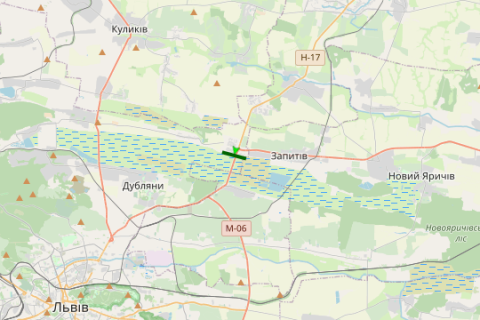 Нестандарт A в Васильевке, 3x18  Київ - Чоп, км. 527+157 (9 км. до Львова) схема
