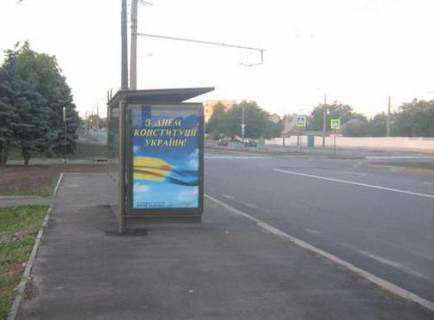 Ситилайт B в Харькове, 1.2x1.8  Гагаріна просп., 185 (зупинка) фото 1