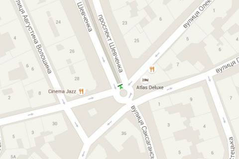 Бэклайт A в Васильевке, 1.2x3.6  Шевченка Тараса просп., 28 схема