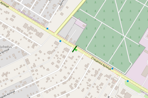 Білборд, Бігборд (Борд)  B у Василівці, 3x6  Стеценка вул. - Садова вул., 20/2 схема